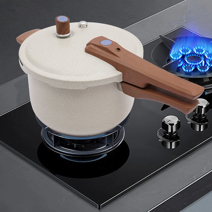 7L 24cm 80kPa Stainless Steel Pressure Cooker Beige Pressure Cooker For Cooking Kitchen Pot For Homes Fast Restaurants Hotels