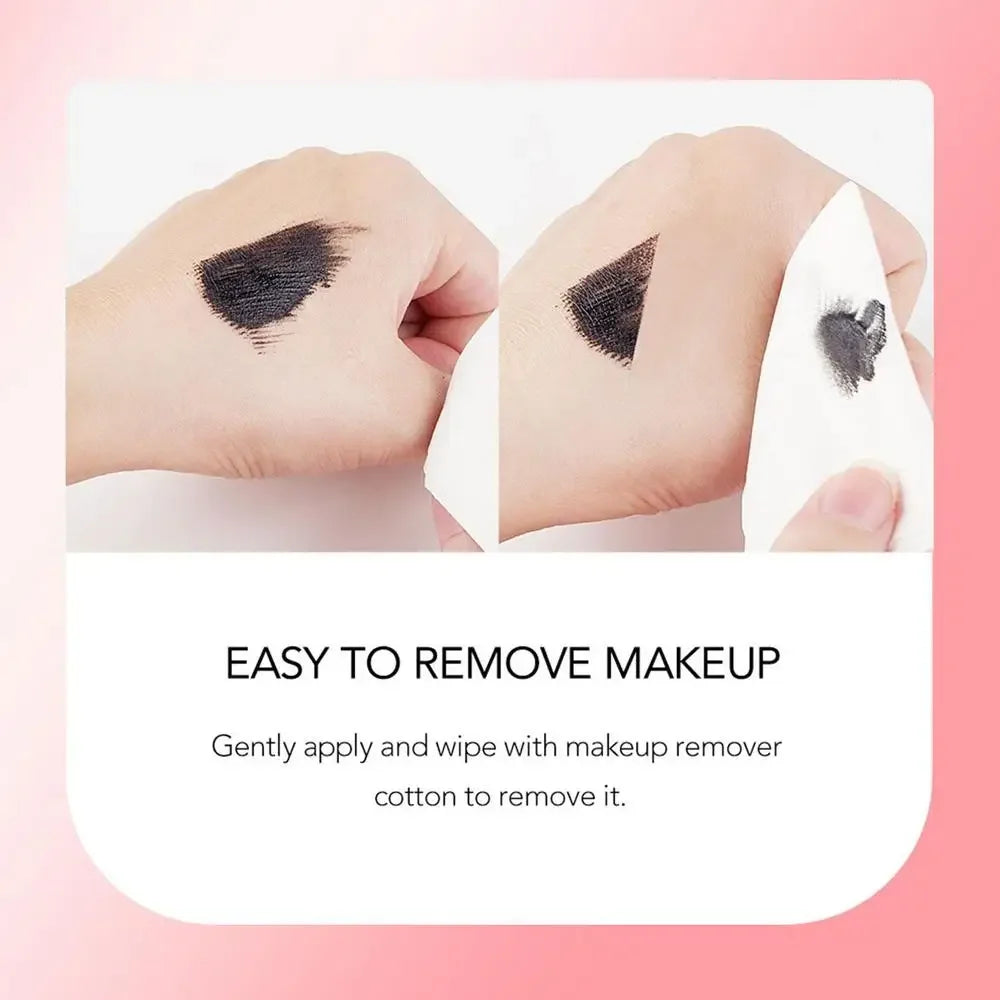 3D Mascara Waterproof Extra Volume Long -lasting Hyper-Curl Lengthening Eyelash Non-smudging Eyelashes Black Mascara Makeup.