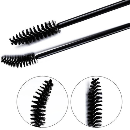 500/1000PCS Eyelashes Brushes Set Wholesaler Disposable Lash Mascara Brush Lashes Extension Eyebrow Wands Applicator Makeup Tool.