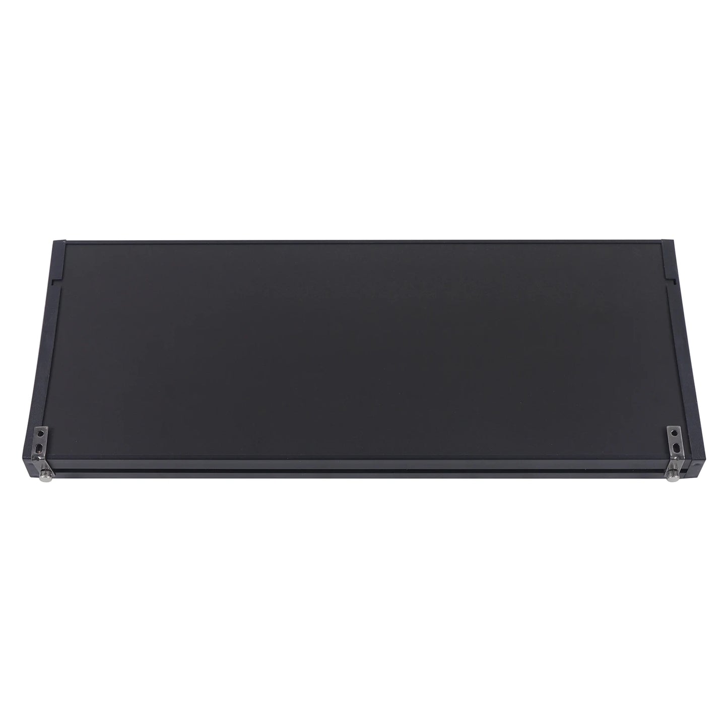 Übergroße digitale LED-Wanduhr – steckbar, automatischer Dimmer, großer Kalender und Thermometer (blau schwarz)