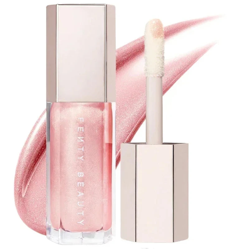Fenty Beauty Gloss Bomb Lip Glaze Multi-color Moisten Shine Glitter Lip Plumper Makeup Beginner Liquid Lipstick Makeup Cosmetics.