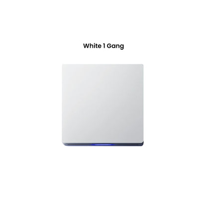 GIRIER Smart Lichtschalter WiFi Druckknopf Wandschalter Neutralleiter erforderlich 1/2/3/4 Gang Funktioniert mit Tuya Alexa Google Home