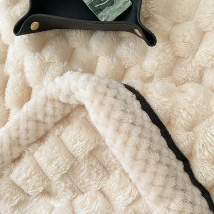 Turtle Velvet Autumn Winter Warm Sleeping Blanket Soft Comfortable Flannel Fleece Blankets for Bed Cozy Fluffy Warmth Blanket.