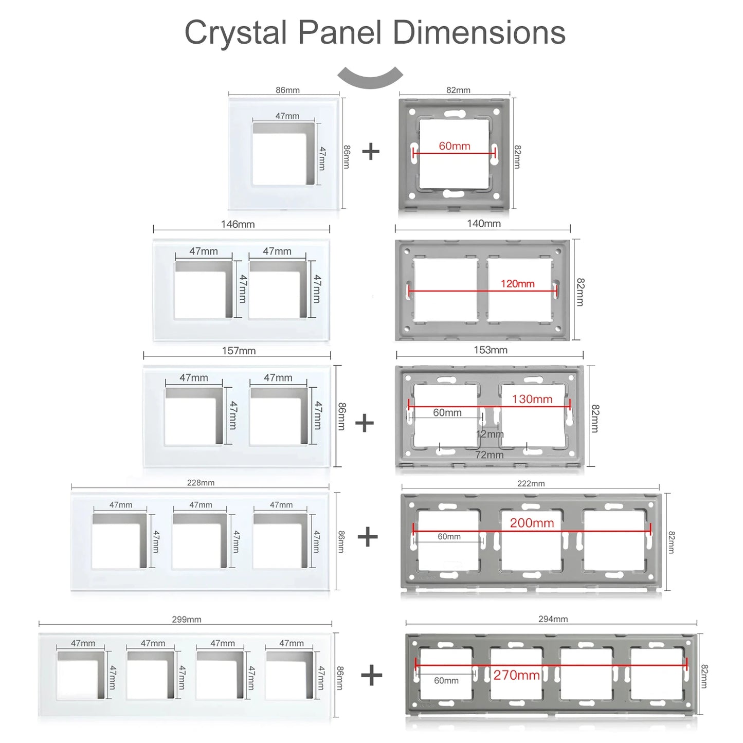 BSEED Zigbee EU/FR/UK/Universal Smart Steckdose Stecker Funktion Teile Mit Power Monitor Glas Rahmen DIY Teile Kostenlose Kombinieren.