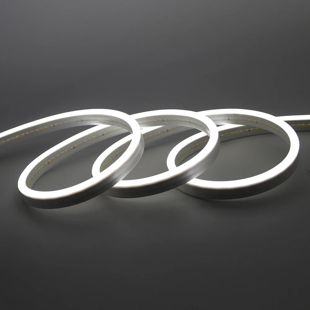 24V IP67 Waterproof Neon Strip SMD2835 1M-20M White/Blue/Pink/Yellow/Green/Orange TV BackLight Home Decor Silicon Tube LED Light