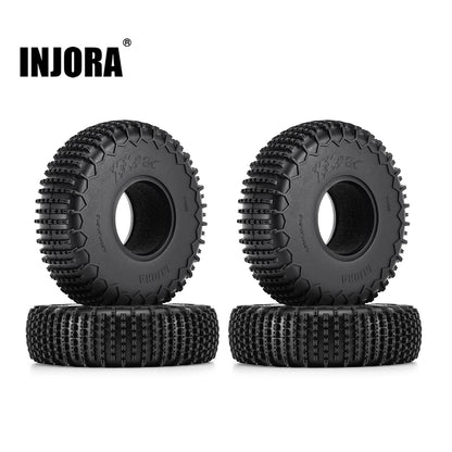 INJORA S5 122*36mm 1.9" XHX Pin Wheel Tires for 1/10 RC Crawler Car (T1923).