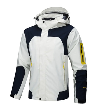 Punching Jacket Men's Jacket Spring and Autumn Outdoor Pilot Hooded Baseball Mountaineering Clothing Jacket Men Women.