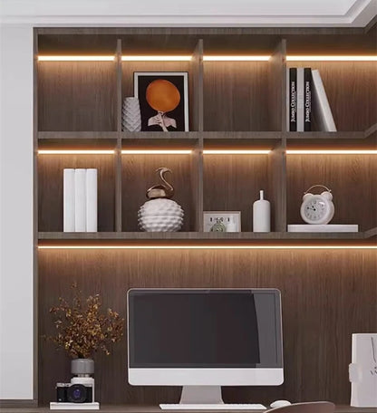 4/6/8/10mm Narrow LED Neon Silicone Tube Rope Lamp Recessed DC12V Flexible Waterproof Diffuser Cabinet Closet Ribbon Strip Light.