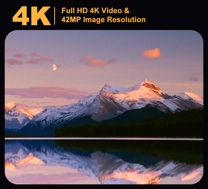 4K Portable Digital photography Camera 2 in1 Photo Video Record DV Travel Video Camera 18X Zoom 3'' Rotatable Screen With Flash.