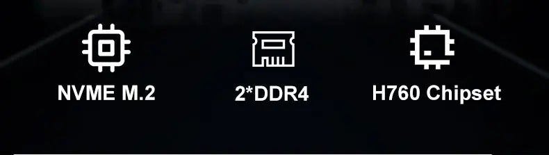 JGINYUE B760i Motherboard LGA 1700 Support Intel Core 12th 13th DDR4 3200mhz RAM Latest mini itx B760i-GAMING.