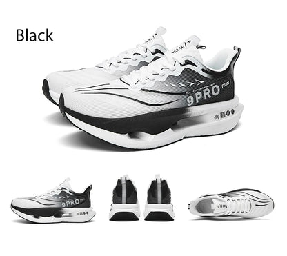 Cushioning Running Shoes 9PRO for Men Carbon Board Sneakers Outdoor Training Sports Lightweight Breathable Shoes Women's 2025