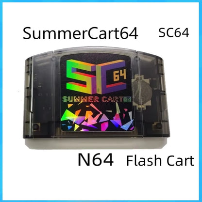 SC64 Flash Cart SummerCart64 Open Source Game Card  64 Video Game Console Modular Chip.