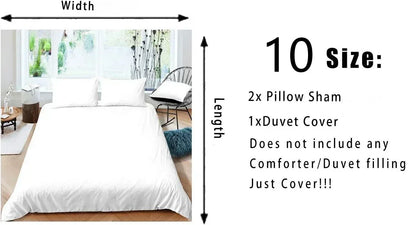 Christmas Halloween Simple Style Bedding Sets Festival Decorations Queen/king Size for All Age Duvet Cover Without Pillowcases.