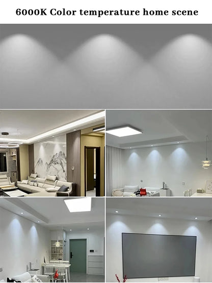 4–20 Stück GU10 LED-Strahlerlampe, dimmbar, warm, kalt, weißes Licht, 120 °   38 °   3000K 4000K 6000K für das Home-Schlafzimmer derec Einbauleuchte.