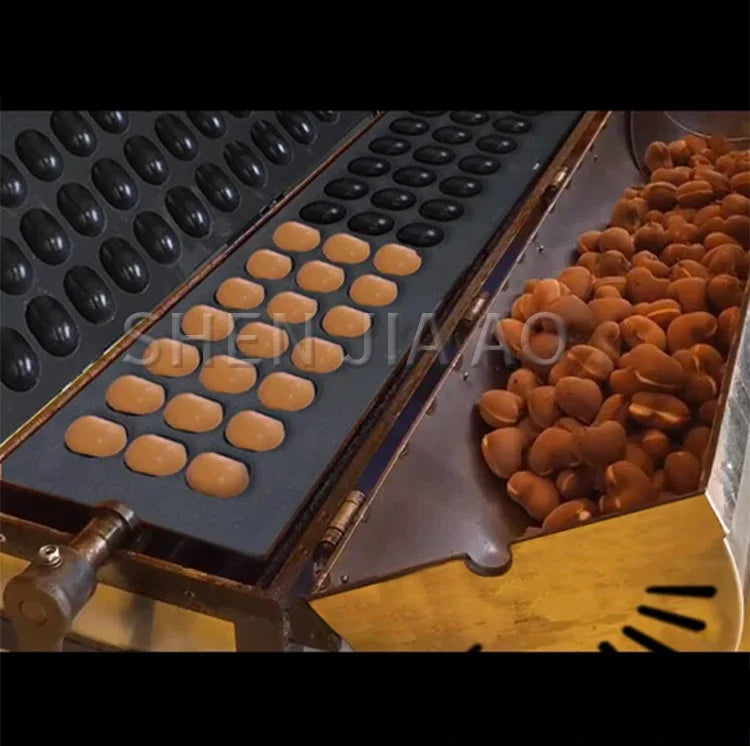 Commercial Japanese Baby Castellas Machine Sponge Cake Maker Non Stick Bubble Egg Waffle Maker Round Mini Cake Baker Iron Grill.