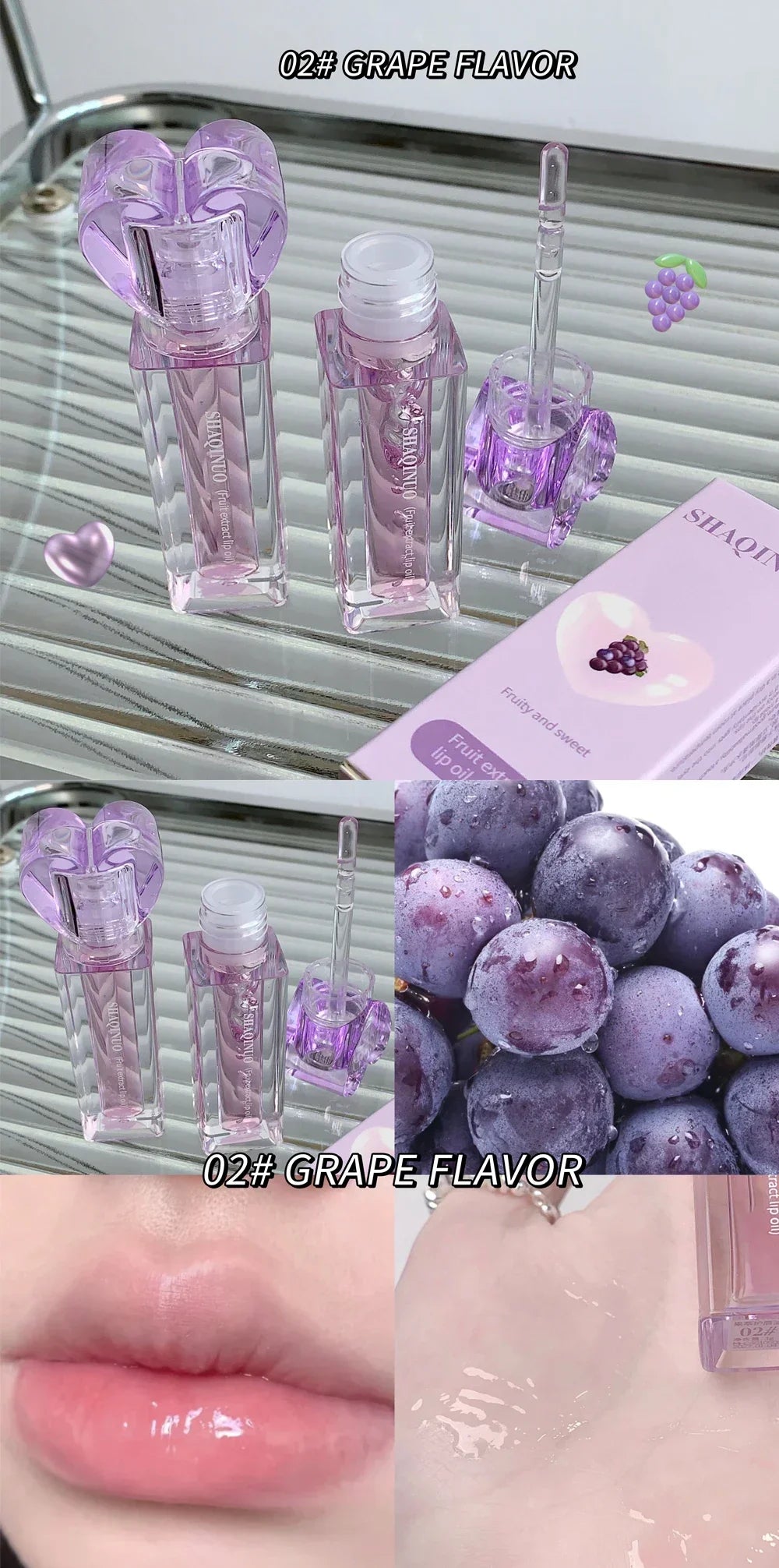 Plumping Jelly Lip Gloss Lasting Moisturizing Transparent Lip Oil Water Light Mirror Peach Lipstick Women Lips Makeup Cosmetics.