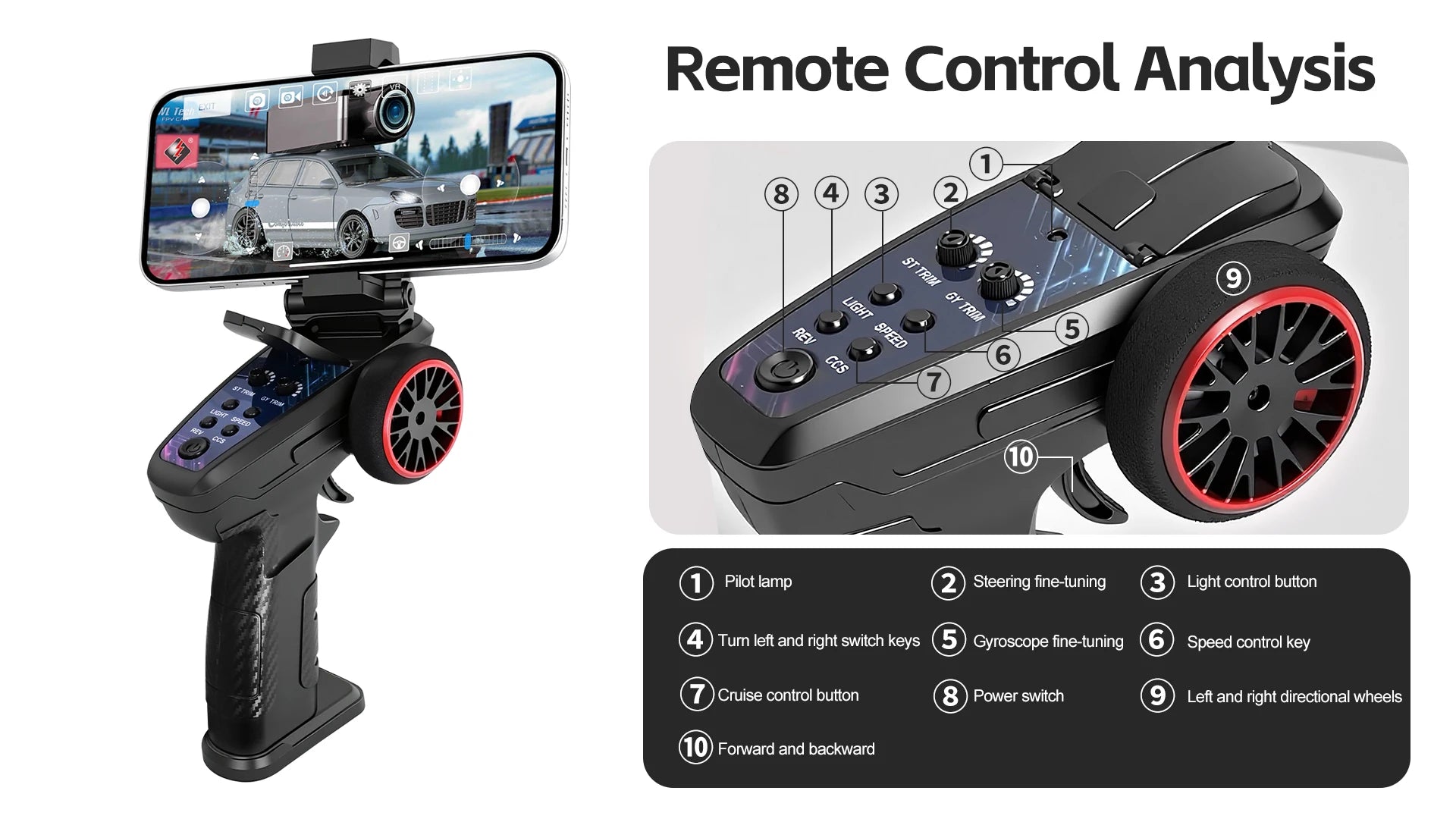 WLtoys 1/64 Mini RC Car with 720P FPV Camera Wifi APP Control 2.4G Reomte Contorl Racing Vehicle Toy for Children 6405 6406.