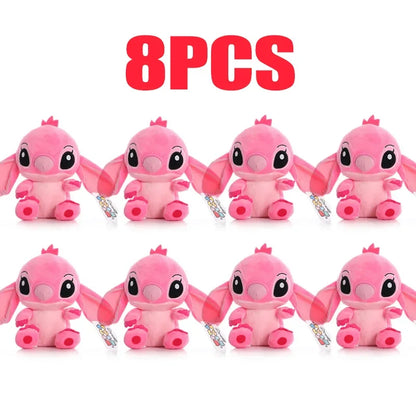 20cm Original Plush Stitch Baby Movie Cartoon Model Doll Children Action Figures Stuffed Toys Pendant Gifts.