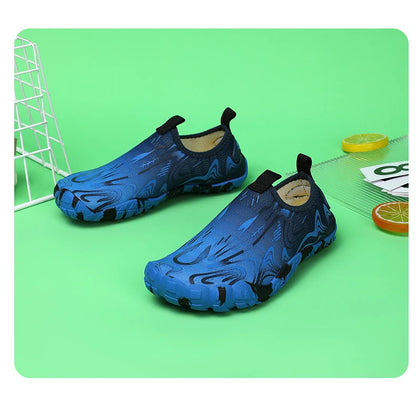 Kids Students Barefoot Quick-Drying Beach Swimming Aqua Shoes Boys Girls Fitness Running Shoes Summer Parent-child Water Shoes