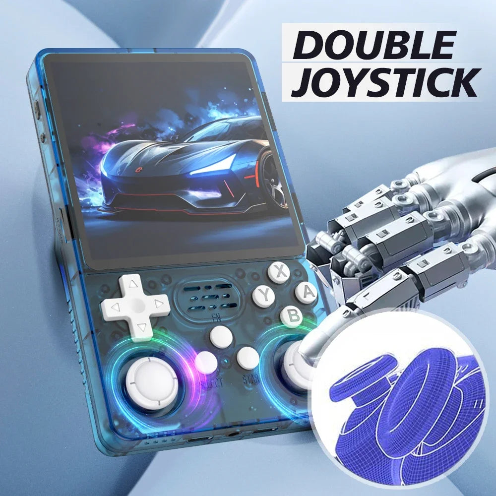 R36S R36Plus Retro Handheld Game Console Linux 64-bit System 4" IPS Screen RK3326 Portable Pocket Video Player For N64 PS1.