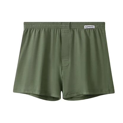 Herrenhöschen, Baumwolle, lockere Boxershorts, weiche, feuchtigkeitsableitende Jersey-Unterwäsche, Übergröße, Lounge, Sommer, Stretch, Schlaf, Pfeilhose