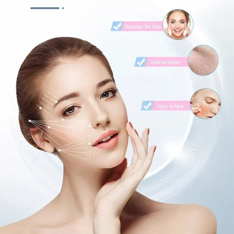 Ice Facial Roller Cube Beauty Lifting Ice Ball Face Massager Contouring Eye Roller Facial Treatment Reduce Acne Skin Care Tool.
