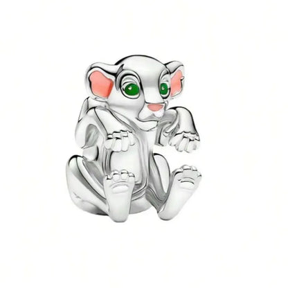 100% 925 sterling silver Disney 100th anniversary charm beads suitable for original DlY bracelet, women's fashion gift