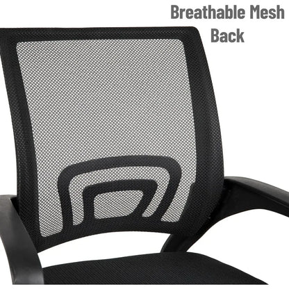 Home-Office-Stuhl verstellbarer Gaming-Stuhl Ergonomischer Drehstuhl mit mittlerer Rückenlehne Sessel Büro Schreibtischs tuhl Wohn möbel