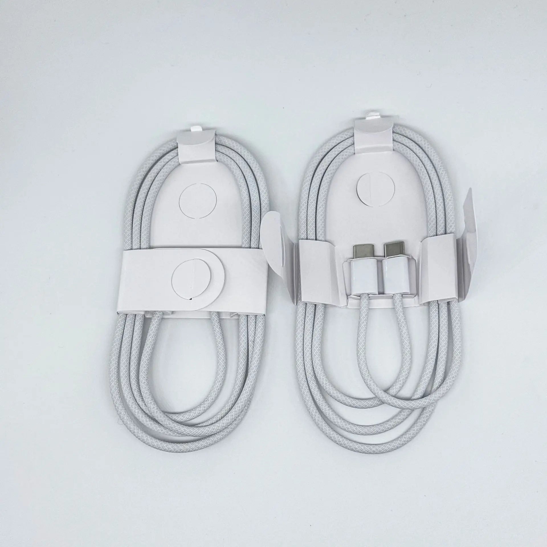 1-50Pcs 60W USB C to Type C Weaving Cable For Apple iPhone 11 12 13 14 15 16 Pro Max Plus Fast Charging Cable Phone Accessories.