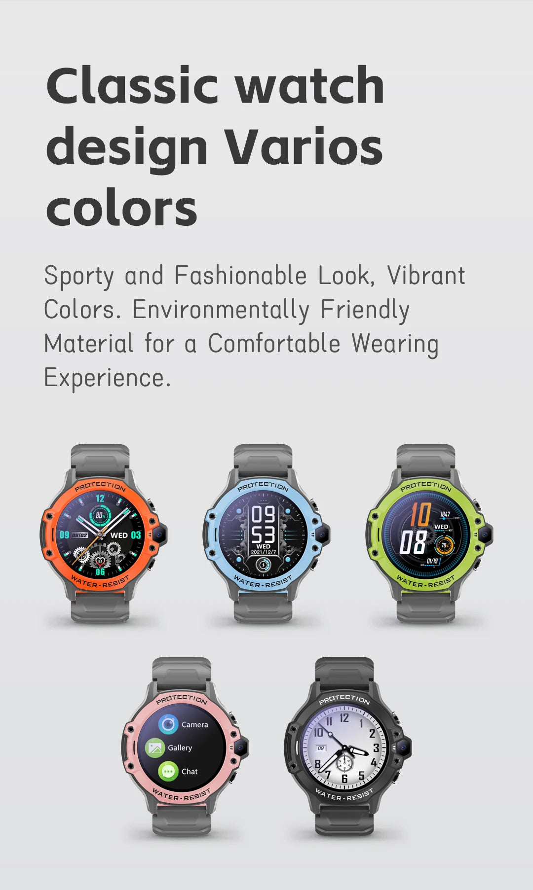 VALDUS 2025 New VK55 4G Children Smartwatch SOS Emergency Call GPS Electronic Fence 0.3 Mpix Camera SIM Card Children Smartwatch.