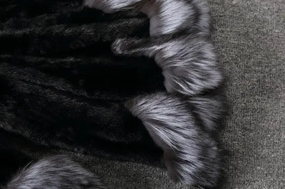 Mit kapuze Lose Faux Pelz Jacke Frauen Dicke Herbst Winter Koreanische Maxi Mantel Lange Warme Luxus Pelz Parkas Bontjas Pelzigen Oberbekleidung