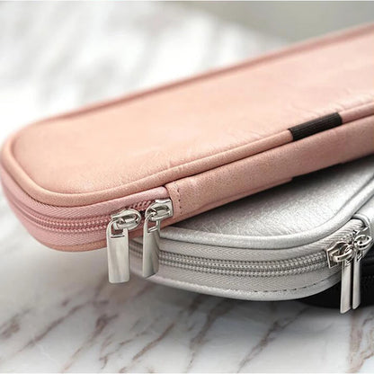 Women Foldable Makeup Brush Bag Organizer Female Travel Cosmetic Toiletry Case for Beauty Tools Wash Accessories Pouch.
