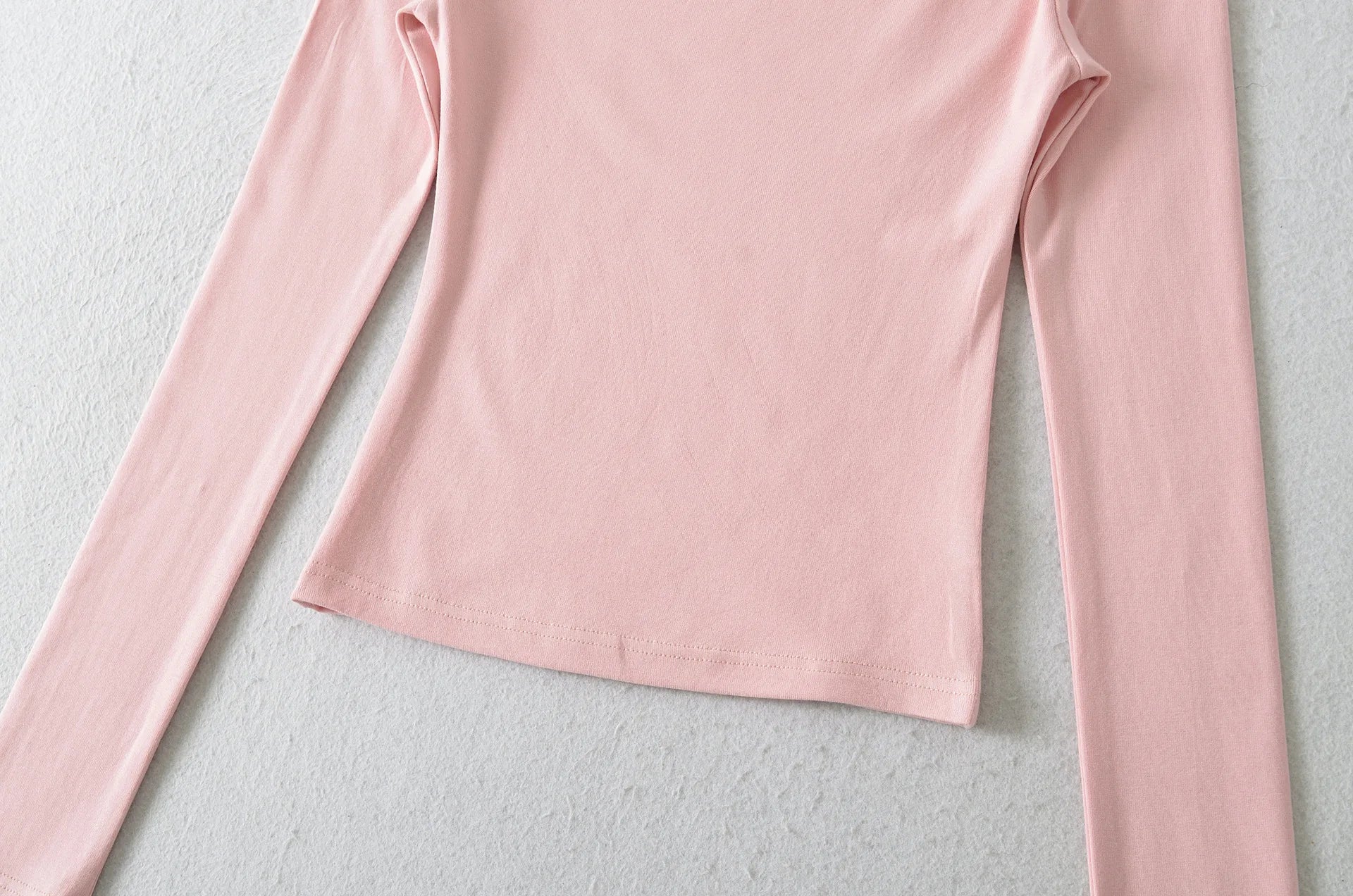 Women Long Sleeve One Shoulder Basic Top Tee Tshirt.