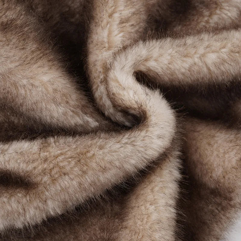 Faux Fur Bodycon Mini Skirts 2025 Fall Winter Women Fashion Sexy Low Waist Hipster Furry Night Clubwear Bottoms Streetwear Skirt.