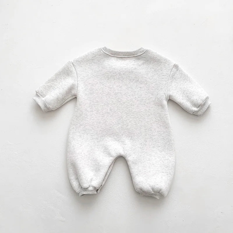 Neuankömmling Cartoon Dino Print Baby Neugeborenen Stram pler Säuglings mädchen Overalls Langarm Jungen Kleidung ein Stück