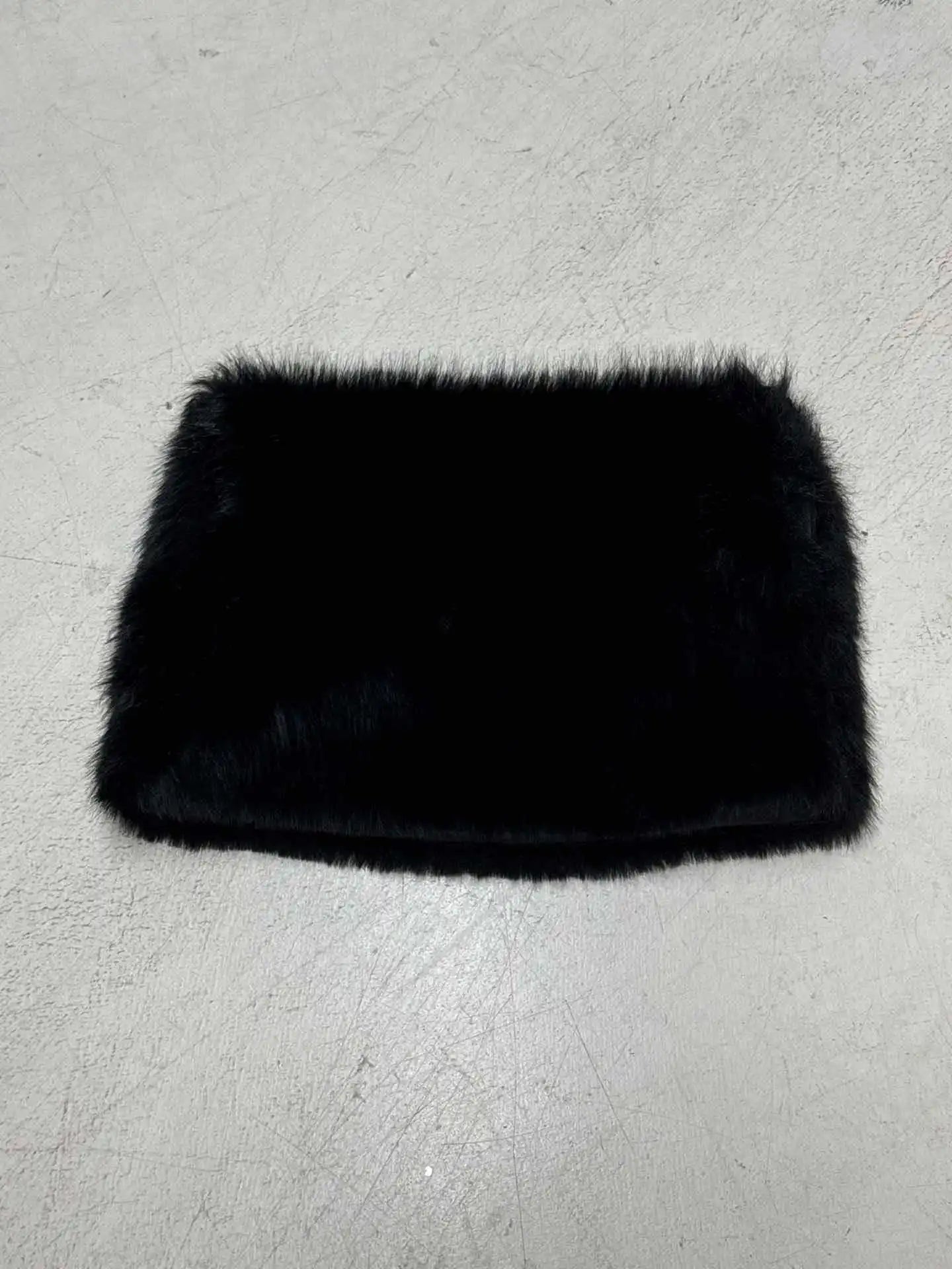 2025 Fall Winter Women Fashion Faux Fur Bodycon Mini Skirts All Matching Basic Casual Streetwear Bottoms Furry Skirt Clubwear.