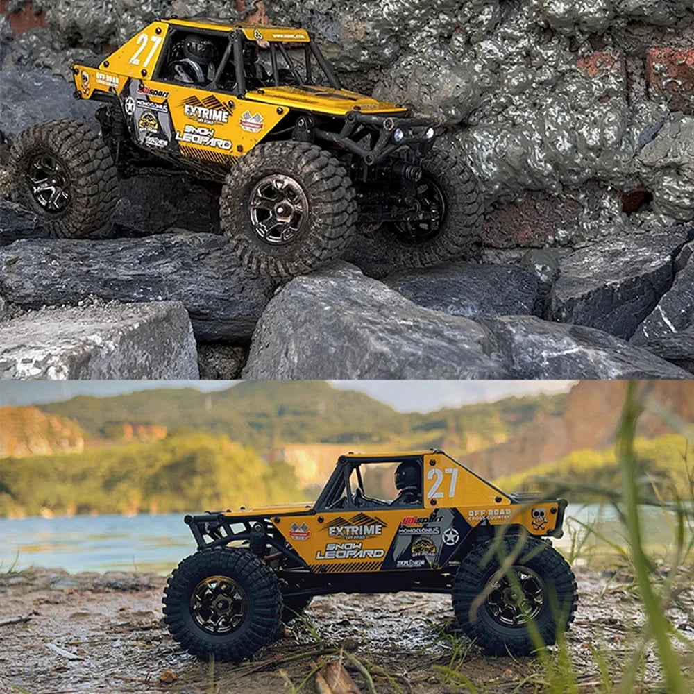1/24 RC Crawler UDIRC UCX2405 Brushless/Brushed Motor 4WD Off-road Mini Rock Crawler Climbing Vehicle RTR RC Car Toys.