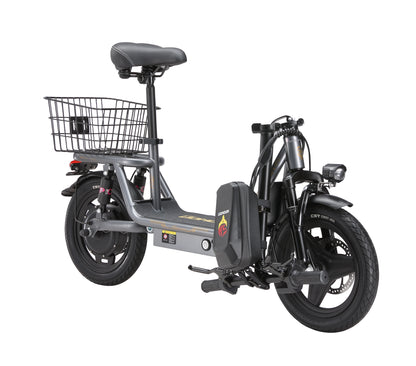K14 Electric Scooter 500W Peak Motor, 14'' Tires,36V 15.6Ah Battery,32km/h Max Speed,50-60km Range,350W Rated Motor, Disc Brakes