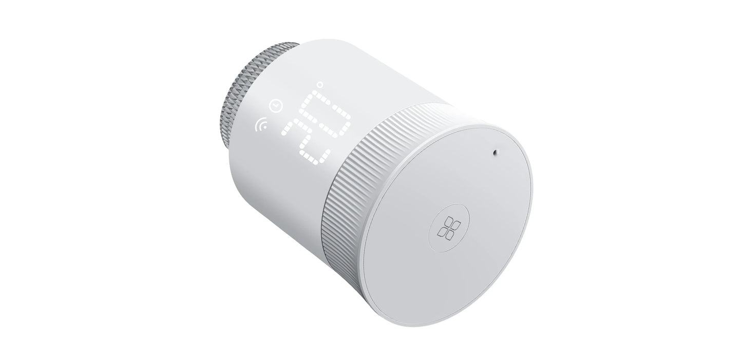 GIRIER Tuya Smart Radiator Thermostat, ZigBee Thermostatic Radiator Valve, Mini TRV for Heating, Works with Alexa Google Home