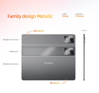 Lenovo K11/plus TB352FC Global Firmware Tablet Global Version 6G+128G WIFI Version Tablet 8600mAh 11.5'' 90Hz 400nits Tablet.