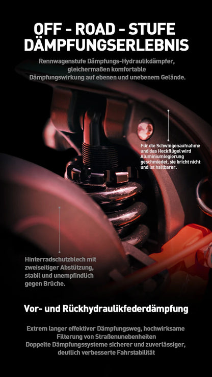 JOYOR T6E Adult Electric Scooter 500W Motor 48V18AH Battery E-Mountain Escooter 10" Off-Road Tire Foldable E-Scooter.