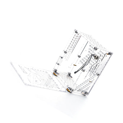 Portable Small Computer Case  Shell Compact PC Case Desktop PC Case Mini-ITX Motherboard FLEX Power Supply PC chassis.