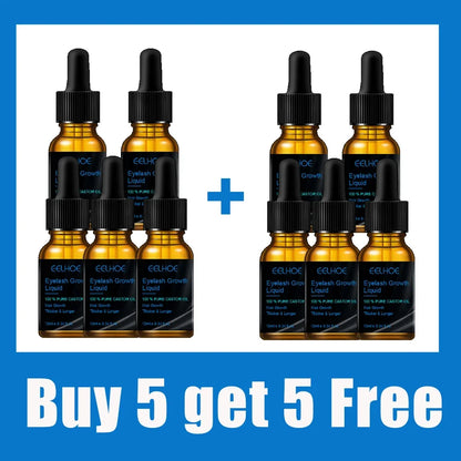 7Days Eyelash Fast Grow Serum Lengthen Thicken Natural Curl Enlargement Voluminous Eyelash Growth Natural Eyelashes Growth Serum.