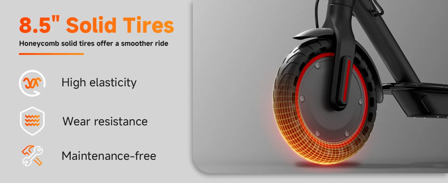LP60XB Updated Seat Storage Box Electric Scooter 25KM Longe Range Power Kick Scooter Tire Shock Absorption 350W 31KM/H Scooter.
