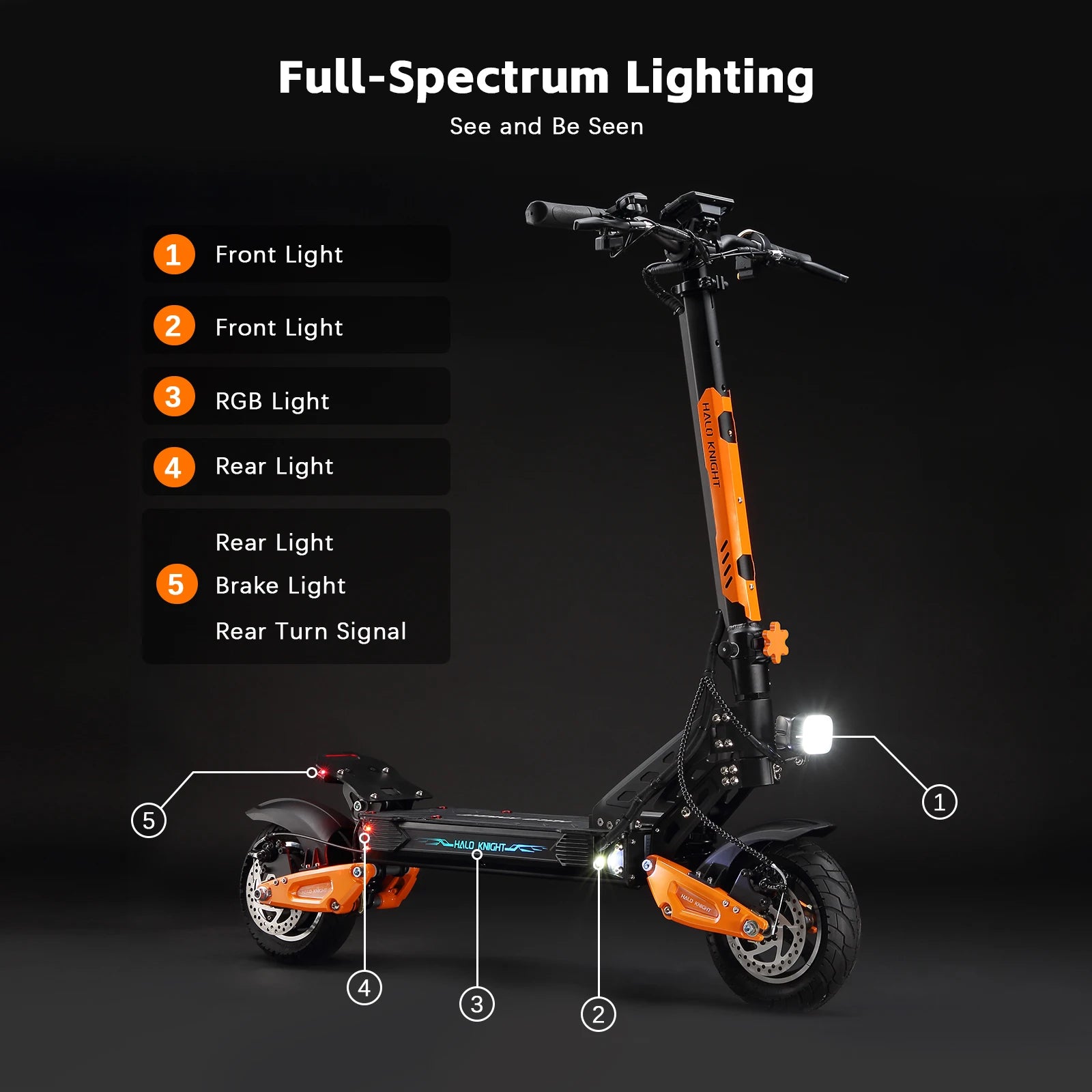 HALO KNIGHT T102 Professional Electric Scooters Free Shipping 52V 1200W 21Ah E Scooter 50KM/H E-Scooter Folding Adults Scooter.