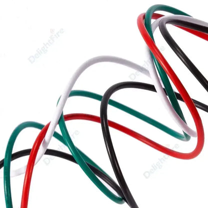 RV Copper Wire11 13 15 17 18 20 22 AWG Muticolor 300/500V Electrical Cable For Car Audio Wires Radio Speaker Battery LED Light.