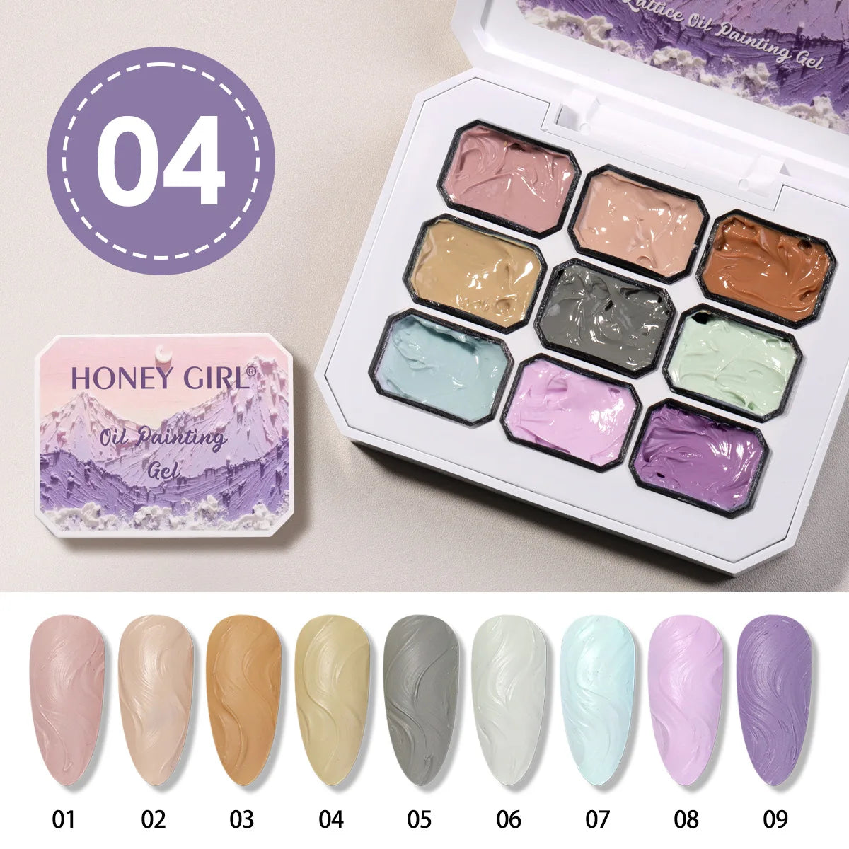 Nail Art UV Oil Paintting Gel for Nails DIY Carve Patterns 3D UV Texture Gel Carving Flowers Accessories for Manicure Tools.