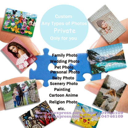 Disney Princess Puzzle Elsa Ariel Snow White Jigsaw Puzzles for Girl Children's Educational Toys Diy Gift108/200/300/500/1000Pcs.