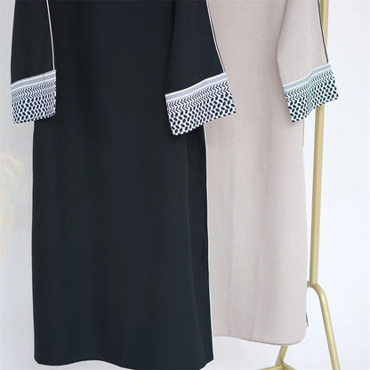Ramadan Eid Plain Modest Abaya Dubai Muslim Islam Kaftan Dress Abayas For Women Kebaya Caftan Marocain Vestidos Robe Musulmane.