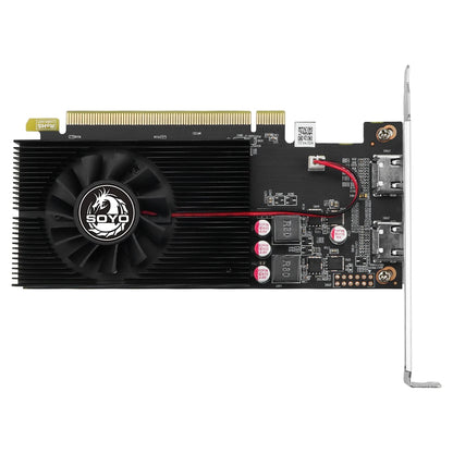 SOYO Graphics Cards R5 230 2G DDR3 64bit HDMI*2 compatibility For Desktop Gaming Computer Components GPU Video Card.